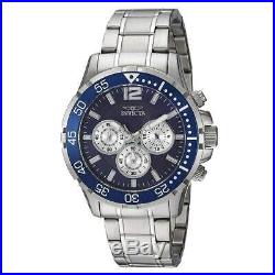 Invicta 23664 Men's Specialty Chrono Blue Dial Steel Bracelet Watch