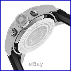 Invicta 23810 Men's Chrono Beige Dial Black Silicone Strap Watch
