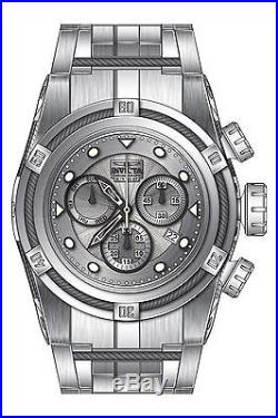 Invicta 23909 Men's Chrono Silver Dial Steel Bracelet Dive Watch