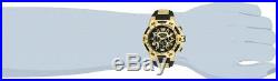 Invicta 24233 Men's 51mm Speedway Chronograph Black Dial Silicone Watch