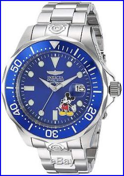 Invicta 24497 Disney Limited Edition Men's 47mm Automatic Blue Dial Watch