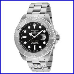 Invicta 24622 Men's Pro Diver Black Dial Stainless Steel Bracelet Dive Watch