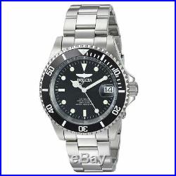 Invicta 24760 Men's Pro Diver Automatic Black Dial Steel Bracelet Dive Watch