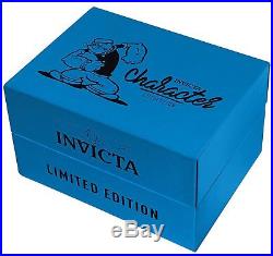 Invicta 24897 Character Collection Men's 53mm Stainless Steel Black Dial Watch
