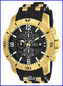 Invicta 24965 Men's'Pro Diver' Quartz Gold-Tone and Stainless Steel Watch