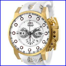 Invicta 25274 I-Force Men's 50mm Gold-Tone Stainless Steel Silver Dial Watch