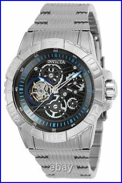 Invicta 25416 Pro Diver Automatic Stainless Steel Skeleton Black Dial Mens Watch