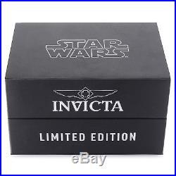 Invicta 26207 Star Wars Darth Vader Men's Chronograph 51.5mm All Black Watch