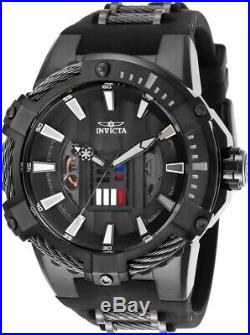 Invicta 26223 Star Wars Men's 51mm Automatic Black-Tone Steel Black Dial Watch