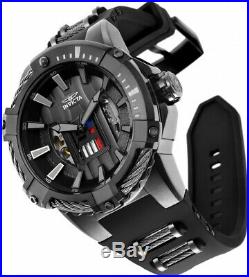 Invicta 26223 Star Wars Men's 51mm Automatic Black-Tone Steel Black Dial Watch