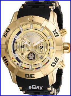Invicta 26549 Star Wars Men's Chronograph 50mm Gold-Tone Steel Fold Dial Watch