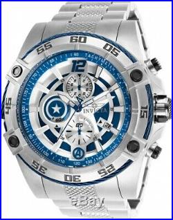 Invicta 26793 Marvel Men's 52mm Chronograph Stainless Steel Blue Dial Watch
