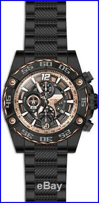Invicta 26795 Marvel Men's 52mm Chronograph Black-Tone Steel Black Dial Watch