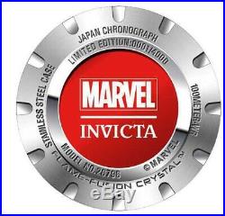Invicta 26796 Marvel Men's 52mm Chronograph Gold-Tone Gold Dial Red Watch