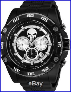 Invicta 26862 Marvel Punisher Men's 52mm Chronograph Black-Tone Steel Watch
