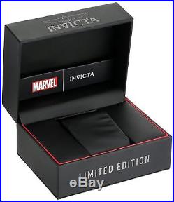 Invicta 26862 Marvel Punisher Men's 52mm Chronograph Black-Tone Steel Watch