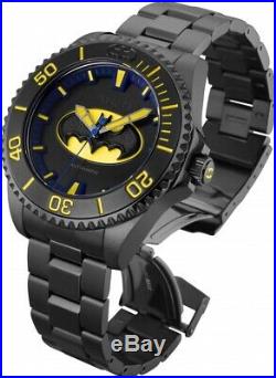 Invicta 26901 DC Comics Batman Men's 47mm Automatic Gunmetal-Tone Steel Watch