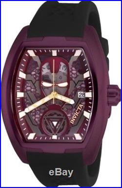 Invicta 26931 Marvel Ironman Men's 42mm Stainless Steel Burgundy Dial Automatic