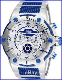Invicta 27114 Star Wars Men's 51.5mm Chronograph Stainless Silver Dial Watch