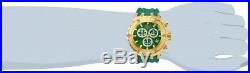 Invicta 27828 Subaqua Men's 52mm Chronograph Gold-Tone Green Dial Watch