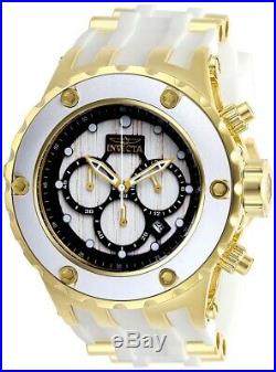 Invicta 27915 Specialty Men's Chronograph 52mm Gold-Tone Steel White Wood Dial