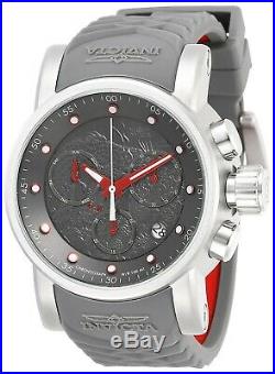 Invicta 28190 S1 Rally Men's 48mm Chronograph Stainless Steel Gunmetal Dial