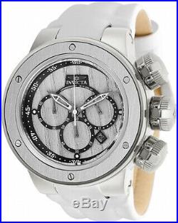 Invicta 28256 Subaqua Men's 52mm Chronograph Stainless Steel Silver Wood Dial
