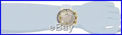 Invicta 28257 Subaqua Men's 52mm Chronograph Gold-Tone Silver Wood Dial Watch