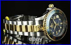 Invicta 300m Grand Diver Auto Ltd Ed DIAMOND Charcoal Dial Two Tone SS Watch NEW