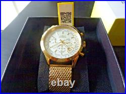 Invicta 45mm, Speedway Chronograph Men's Gold Stainless Steel Watch 25225