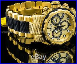 Invicta 46mm Men's Specialty Capsule Swiss Z60 Chronograph Gold Plated SS Watch