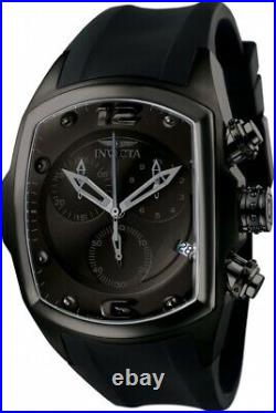 Invicta 47MM Men's Lupah Revolution Swiss Quartz Chronograph ALL Black Watch