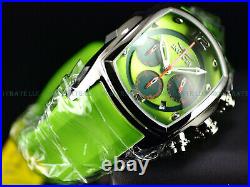 Invicta 47mm Lupah Revolution Puppy Ed Very Limd Quartz Chrono Green Dial Watch