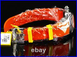 Invicta 47mm Lupah Revolution Puppy Ed Very Limd Quartz Chrono Orange Red Watch