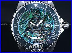 Invicta 47mm Men's 300m Ltd. Ed. Grand Diver Automatic MOP Abalone Dial SS Watch