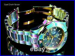 Invicta 47mm Mens Grand Diver Automatic BLACK MOP Dial IRIDESCENT Bracelet Watch