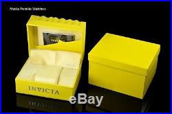 Invicta 48MM Men's AVIATOR GHOST BRIDGE 21J AUTOMATIC Silver Tone Bracelet Watch
