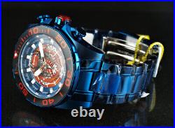 Invicta 48mm Marvel Spider Man Chronograph Limited Ed. Spider Dial BLUE SS Watch