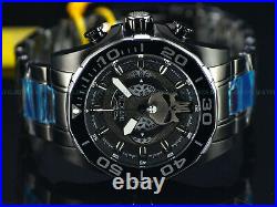 Invicta 48mm Men's Marvel PUNISHER Chrono Limited Ediiton Black Bracelet Watch