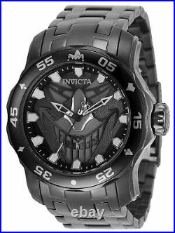 Invicta 48mm Men's Pro Diver Scuba DC Comics Joker Black SS Watch 35616