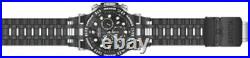 Invicta 50MM Men's Reserve Quartz Chronograph Gunmetal Black Dial SS Watch 36403