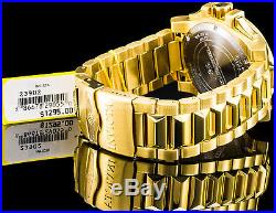Invicta 50mm Men's Excursion Swiss Z60 Chronograph 18K Gold Plated 200MT Watch