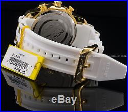 Invicta 50mm Men's Pro Diver Scuba 3.0 Chronograph 18K Gold IP SS PU Tachy Watch