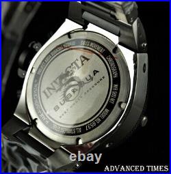Invicta 50mm Subaqua Noma IV SWISS 5040. F Chrono Silver Black Two Tone SS Watch