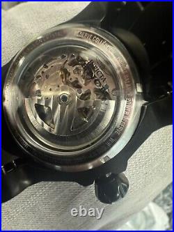 Invicta 52.5MM Men's Reserve Automatic Multifunction Black Dial SS Watch 35988
