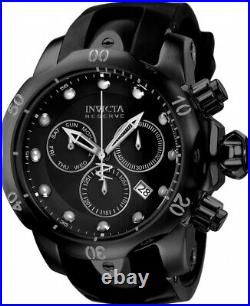 Invicta 52mm Reserve Venom Combat Triple Black Swiss Z60 Movt Chronograph Watch