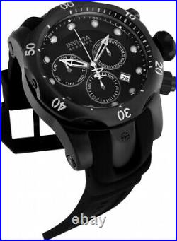 Invicta 52mm Reserve Venom Combat Triple Black Swiss Z60 Movt Chronograph Watch