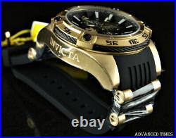 Invicta 54mm Marvel IRON MAN Speedway Viper Ltd. Ed. Chrono Black & Gold Watch