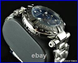 Invicta 55mm GRAND Subaqua Noma I Ltd. Ed. Swiss Chronograph BLUE Dial SS Watch