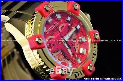 Invicta 63mm Marvel TONY STARK Iron man Grand Octane Swiss Chronograph LE Watch